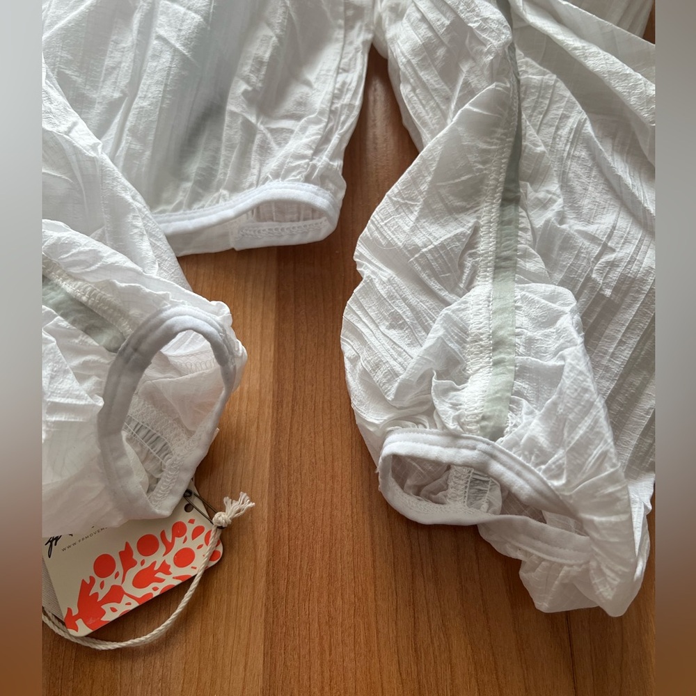 FP Movement Packable Windbreaker Jacket White XS … - image 13